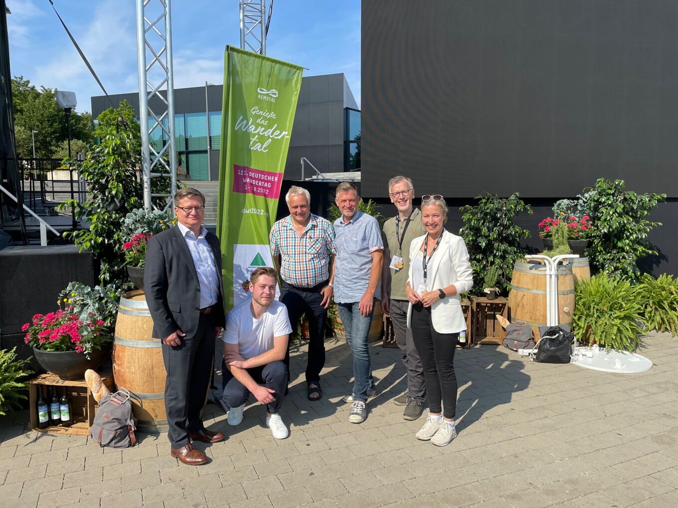 v.l.n.r. Thomas Spielmann, Luka Kruse, Gerhard Propf, Rüdiger Eckart, Uwe Müller, Jeannette Löser