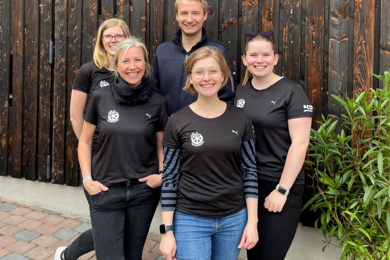 Das Projektteam bei der Heinz-Sielmann Stiftung